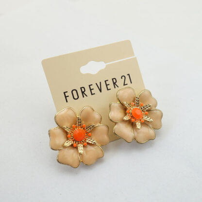 Купить Pink Flower Wholesale earrings jewelry Take orders