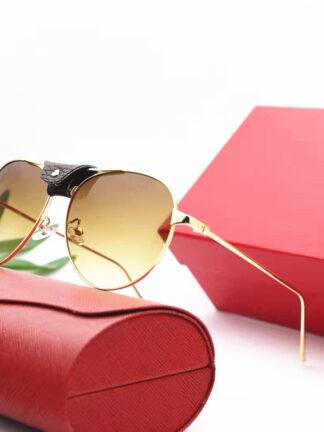 Купить Summer Sunglasses Fashion Designer Mens Woman Sun Glasses Man Sunglasses Oval Adumbral Ornamental Black Gold Color