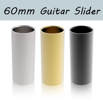 Купить NAOMI 1 piece Guitar Finger Slide Golden Stainless Steel Finger Knuck Length 60mm