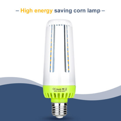 Купить New Design E27 Corn Bulb 10W 15W 20W Ampoule LED 110V E14 220V Bombilla Smart IC Home Light Bulb No Flicker Energy Saving