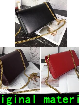 Купить sell fashion women shoulder bag handbags cowhide leather material gold chain silver chain high quality handbag crossbody bags tote purse