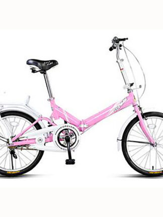 Купить Folding Bicycle 16 Inch Adult Male Female Students Children 4-8 Years Old Bicycle Super Light