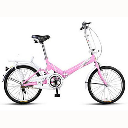 Купить Folding Bicycle 16 Inch Adult Male Female Students Children 4-8 Years Old Bicycle Super Light