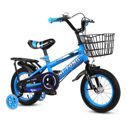 Купить 12/14/16 Inch Children Bicycle Boys Girls Toddler bikeAdjustable Height Kid Bicycle with Detachable Basket for 2-7 Years Old