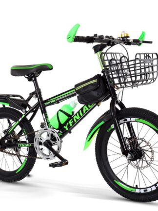 Купить 18 Inch Kids Bicycle Mountain Bike Student Bike Freestyle Balance Bike High Carbon Steel Frame Suitable For Boys And Girls