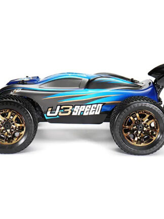 Купить JLB Racing 1:10 2.4CHz 4WD Racing Truck J3 Speed Brushless Electric Head-up Somersault Remote Control Buggy Off-road Vehicle