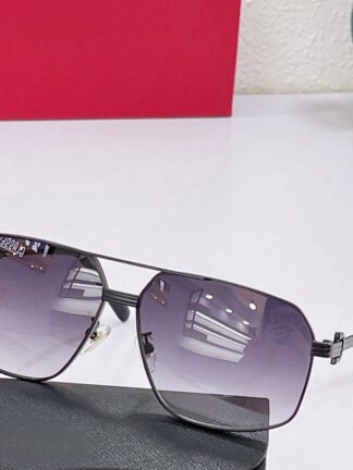 Купить Mens Designer Sunglasses Women Shield Eyeglasses Oversized Gold Silver Metal Big Full Frame Luxury Glasses Eyeglass Polarized Square Pilot Wrap Sunglasses 60mm