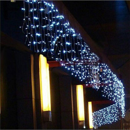Купить Led Curtain Icicle String Light 110V 220V Led Christmas Holiday LED Lights Fairy Party Garden Stage Outdoor Decorative Light 5m Wide