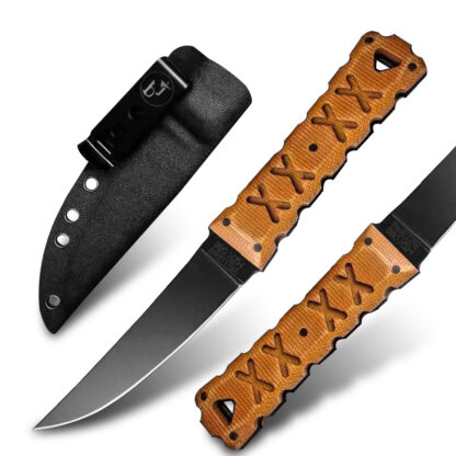 Купить Winkler Williams M2 steel tactical straight knife with kydex sheath outdoor camping hunting self-defense EDC practical high hardness sharp fixed blade tools knives