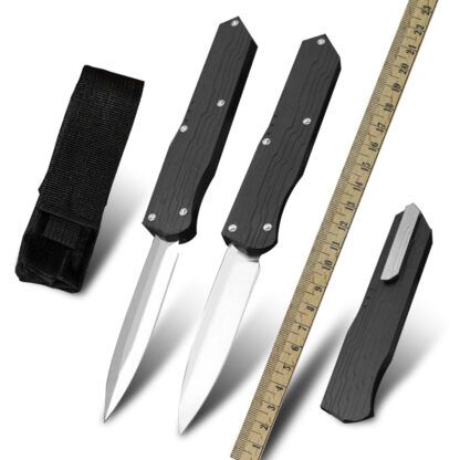 Купить Military Tactical Automatic Knife Survival Combat Double Action Knives Camping Outdoor Hunting Skinning Blade Knife Folding Multipurpose Pocket EDC Tools