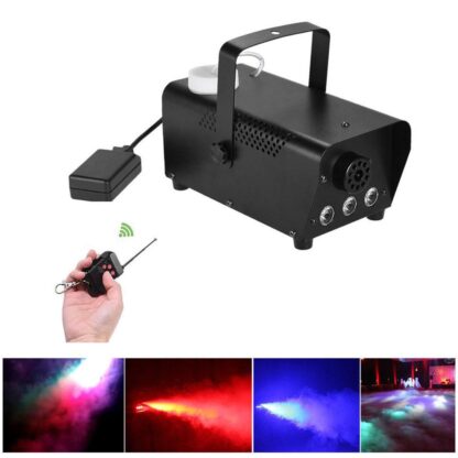 Купить LED Stage Fog Machines lighting disco colorful smoke machine mini remote fogger ejector dj Christmas party