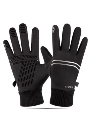 Купить Winter Mens Sports Motorbike Driving Cold Proof Windproof Gloves High Quality Sensitive Touch Screen Glove