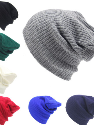 Купить Handmade Men and Women Winter Kep Warm Knitted Beanies Hat 6 Color Gorros Brand Beanie Skull Caps Bonnet