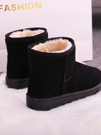 Купить 2021 new Winter women snow Boots Comfortable Plush Warm women shoes Casual Thick fur High-top shoes Waterproof female Ankle Boot