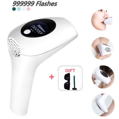 Купить 999999 Flashes Laser Epilator electric Epilator Permanent IPL Photoepilator Hair Removal Painless Laser hair removal whole body