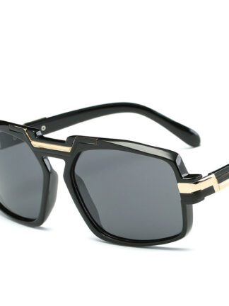 Купить style big frame mens sunglasses fashion trendy network same style sunglasses decorative flat glasses