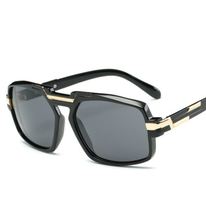 Купить style big frame mens sunglasses fashion trendy network same style sunglasses decorative flat glasses