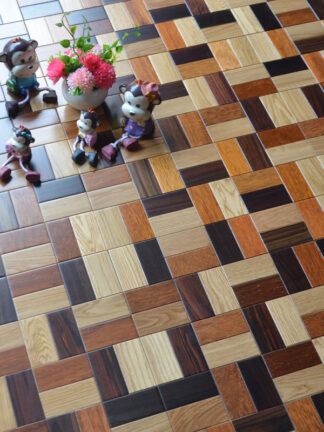 Купить Multi Color Rosewood mosaic household wood flooring Decor backdrop carpet kitchen rug door urban ceramic floor tile custom brick wall panels