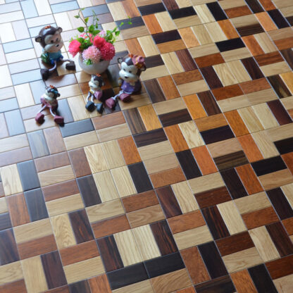 Купить Multi Color Rosewood mosaic household wood flooring Decor backdrop carpet kitchen rug door urban ceramic floor tile custom brick wall panels