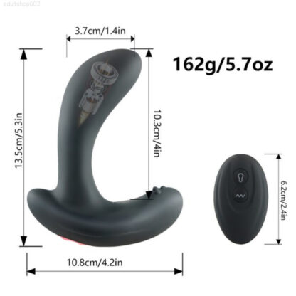 Купить 2022 adultshop toys Male Inflatable Prostate Massage Plug Expansion Vibrator Anal Sex Toys For Men Butt Wireless Dildo Toy for Adults 0930