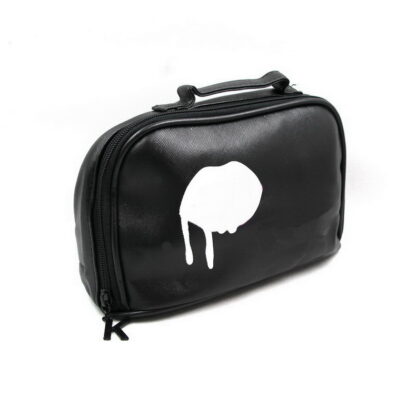 Купить Waterproof Cosmetic Bag Case Large Leather Fashion Women Zipper Black Makeup Bags