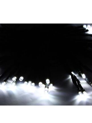 Купить 50 LED Solar Powered Pure White String Light Xmas Garden Deco Holiday LED Strings free delivery