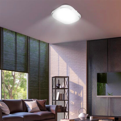 Купить 85-265V LED Ceiling Light Square Shape Lights Living Room Bedroom Lamp Stepless Dimming(18W) High bright premium Lights