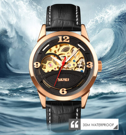Купить Mechanical Watch 9226 Luxury Style Leather Strap Clock OEM Classic Automatic Wristwatch Men