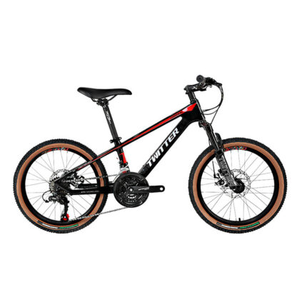 Купить Twitter Mtb Kid Bike 20 Inch 406 Bicycle Carbon Fiber 21s Disc Brake Ultralight Children Cycling For Ladies Boy Girls Kid