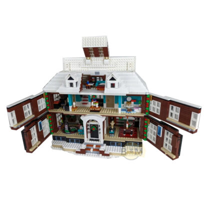 Купить 2021 NEW 3955PCS compatible with 21330 Movie Series Home Alone House Model Buiding Kit Block Self-Locking Bricks Christmas Gifts