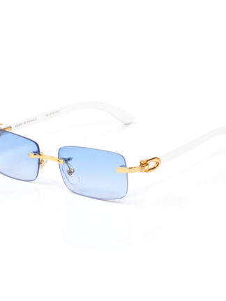 Купить Lunettes Designer Sunglasses for Men Women Sunglass Black Blue Clear Lenses Sports Rimless Carti Buffalo Horn Glasses Fashion Eyeglass Woman Gold Wood Eyeglasses