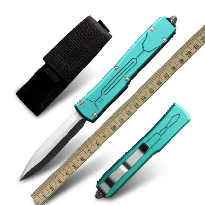 Купить US OEM Bounty Hunter Knives Front Automatic Knife Double Action Knife MT02 Military Tactical Outdoor Camping Hunting Self-Defense Tools EDC Pocket Folding Blades