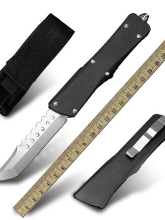 Купить MT Military Tactical Front Automatic Knife Survival Combat Double Action Knife Camping Outdoor Hunting Skinning Blade Knives Multipurpose Pocket Folding EDC Tool