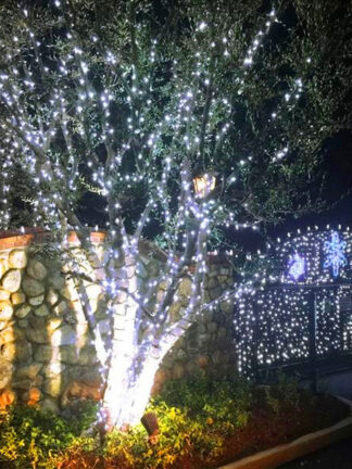 Купить Brand new White 100 LED Solar String Fairy Light Christmas Party Waterproof Holiday Lighting Strings high-quality material