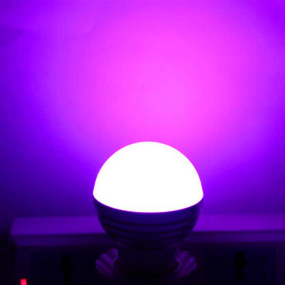 Купить Best seller E27 3W RGB LED Dimmable Light Bulb 85-265V Light Bulb office New and high quality Light Bulbs