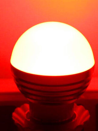 Купить wholesale E27 3W RGB LED Dimmable Light Bulb 85-265V Light Bulb office New and high quality Light Bulbs