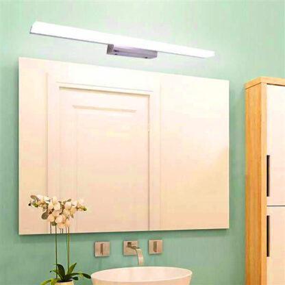 Купить New Design 16W 120CM New and intelligent lamp Bathroom Light Bar Silver White Light high brightness Lights Top-grade material Lighting