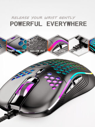 Купить Hot Sale Wired Gaming Mouse 6D LED RGB Backlit Optical Professional Mouse GamerComputer Mice for PC Laptop Games Mic Play CS Games