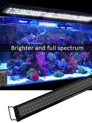 Купить wholesale 18W 78LED Full Spectrum Water Grass Lamp 23.6inch Black US Standard ZC001220 (Suitable For 23.6-31.49inch Long Aquarium)