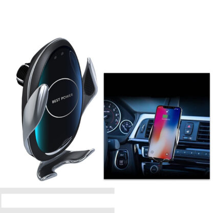 Купить 10W infrared sensor mobile phone stand car wireless charger(ZDJ33)