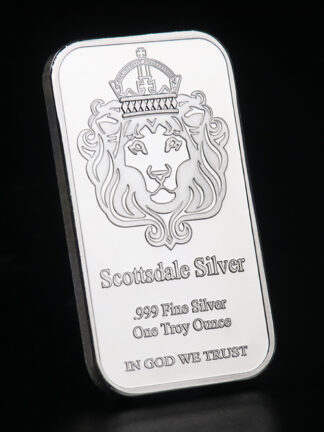 Купить 50pcs Non Magnetic One Troy Ounce Scottsdale Silver Bar Craft In God We Trust Coin Commemorative Coins Collection Crafts Gift