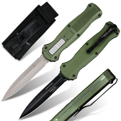 Купить Automatic Knives BM3300 Benchmade Double Action Combat Knife Camping Hunting Self Defense Military Tactical Folding Knife EDC Survival Pocket Tool Fixed Blade