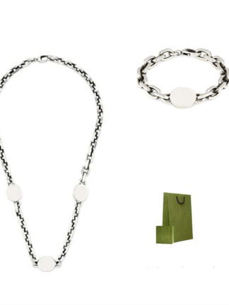 Купить Necklace Bracelet Suit for Man Woman Pendant Necklaces Bracelets Fashion Chains Brand Jewelry Good Quality