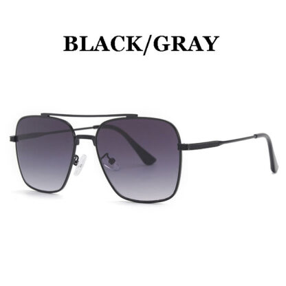 Купить 2022 Fashion Flying Seven Rock Style Gradient Aviator Sunglasses Men's Square Luxury Brand Design Sunglasses Fashion Accessories