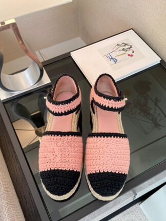 Купить 22ss spring/summer High quality fisherman shoes fashion sandals flat heel half slipper decoration women Size 35-40 with box
