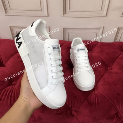 Купить Women Mesh Nylon Printed Shoes Platform Casual Luxurys Designer Men Sneakers Sneaker leather Trainers