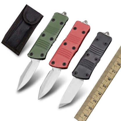 Купить Mini Knifekershaw Automatic Knives Military Tactical Self Defense Knife Pocket Folding Blade EDC Tools Camping Survival Hunting Knife MT BM 3300 3310BK D/E T/E Knifes