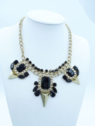 Купить Black diamond necklace exaggerated style necklace wholesale order intake