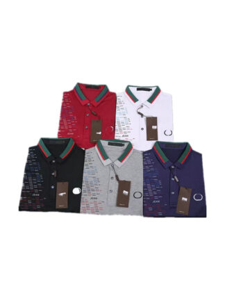 Купить Mens Polo Shirt Designer Man Fashion Horse T Shirts Casual Men Golf Summer Polos Shirt Embroidery High Street Trend Top Tee Asian size M-XXXL46