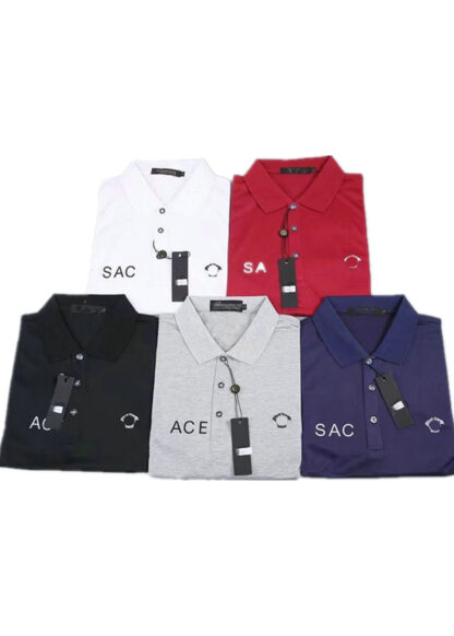 Купить Mens Polo Shirt Designer Man Fashion Horse T Shirts Casual Men Golf Summer Polos Shirt Embroidery High Street Trend Top Tee Asian size M-XXXL47